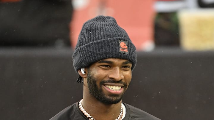 Cleveland Browns quarterback Shedeur Sanders