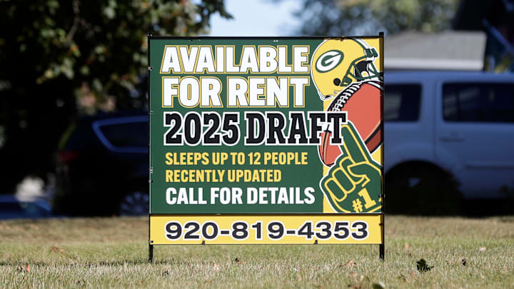 Packer fans hoping to cash in on the draft are already renting out their homes for the big party, which will be held  there in April, and the Bears will soon be staking out their claim for the selection process.