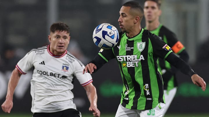 América-MG e Colo-Colo disputam vaga nas oitavas de final da Sul-Americana.