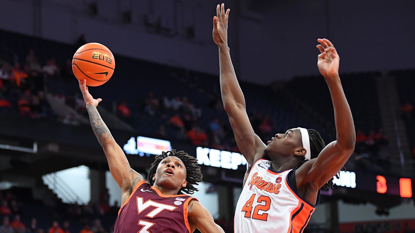 Virginia Tech Men's Basketball Slides By Syracuse, 76-74, to Improve to 15-5