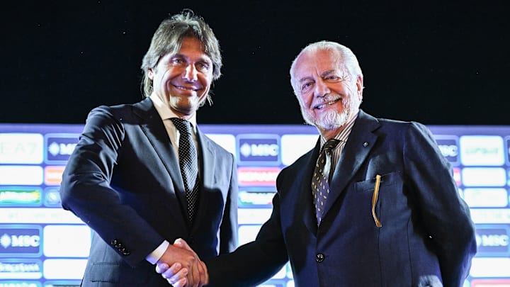 Antonio Conte, Aurelio De Laurentiis