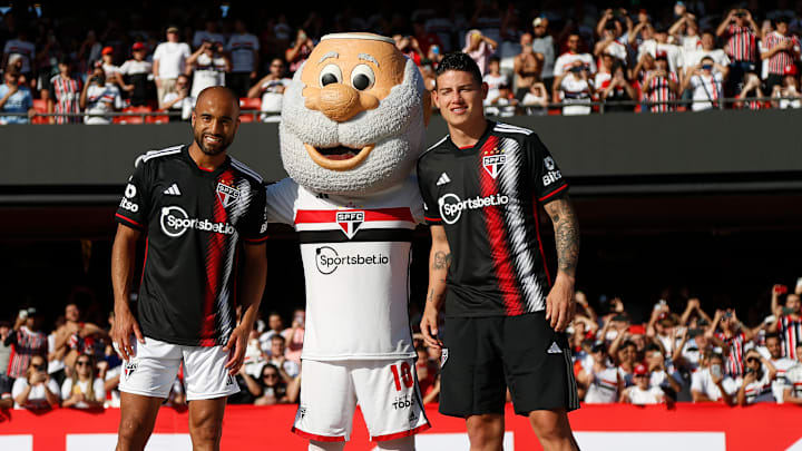 Lucas Moura e James Rodríguez foram as contratações de peso do Tricolor Lucas Moura e James Rodríguez foram as contratações de peso do Tricolor