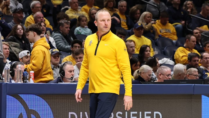 West Virginia University head coach Darian DeVries