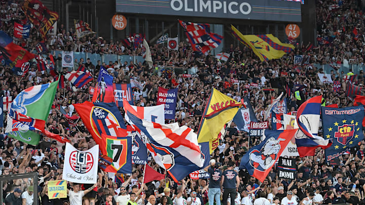 Dos equipos comparten el Estadio Olímpico de Roma