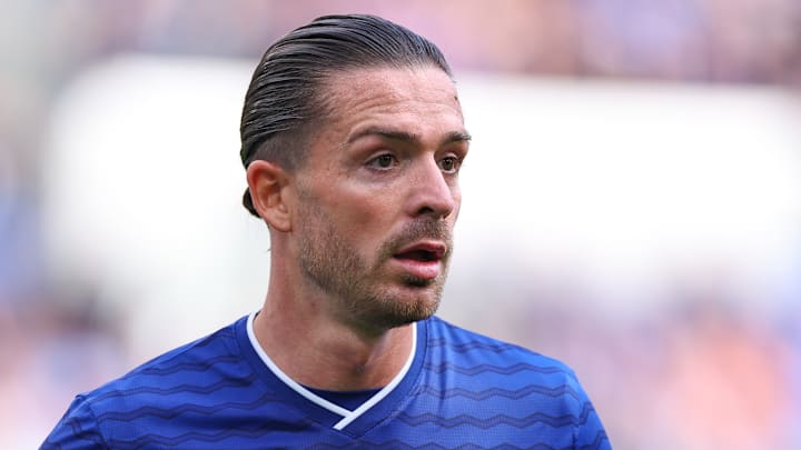 Jack Grealish est à Everton cette saison.