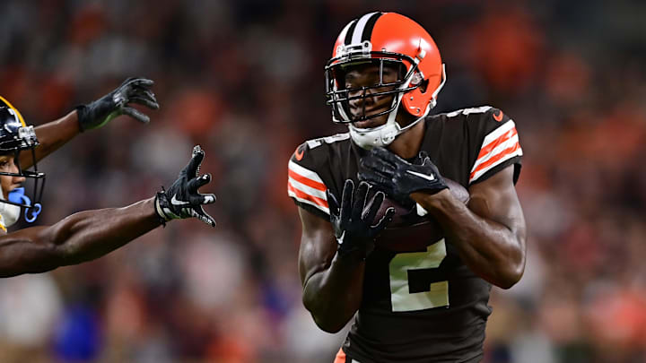 Browns wide receiver Amari Cooper will have his hands full vs. a Bengals defense ranked seventh in receptions allowed to wide receivers.