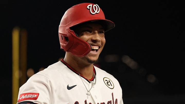 Washington Nationals outfielder Daylen Lile Washington Nationals outfielder Daylen Lile