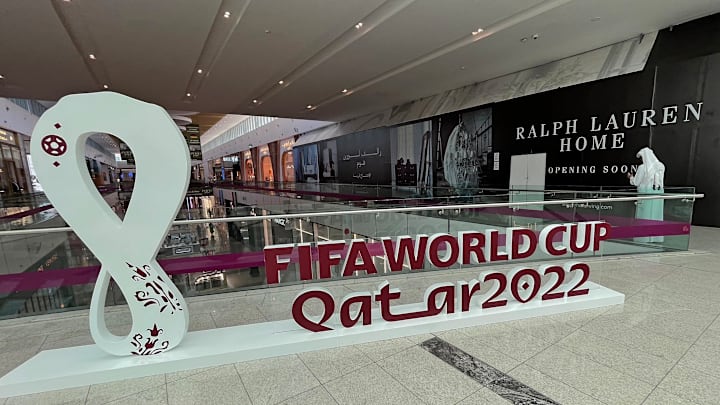 The 2022 World Cup is being held in Qatar