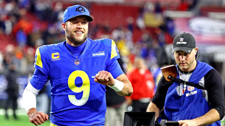 Los Angeles Rams quarterback Matthew Stafford.