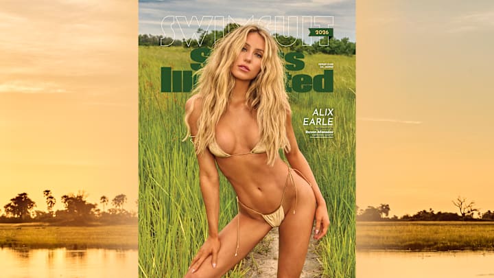 Alix Earle was photographed by Ruven Afanador in Botswana. Swimsuit by Andi Bagus. Alix Earle was photographed by Ruven Afanador in Botswana. Swimsuit by Andi Bagus.