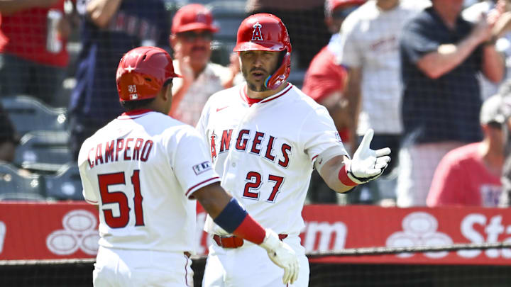 Angels Outfielder Carted Off Field With Scary Ankle Injury