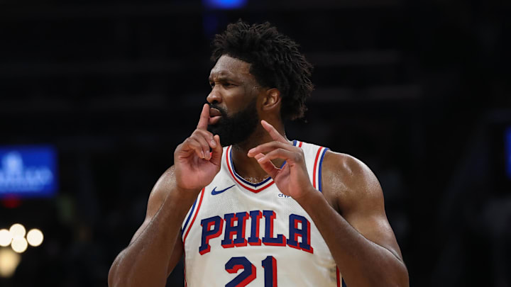 Philadelphia 76ers center Joel Embiid.