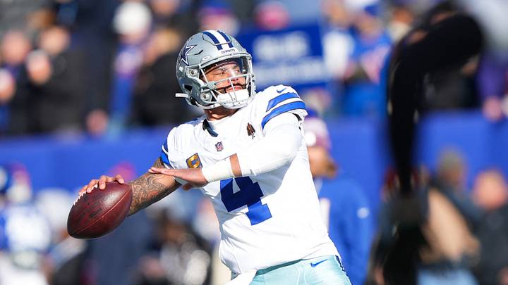 Dallas Cowboys quarterback Dak Prescott. Dallas Cowboys quarterback Dak Prescott.