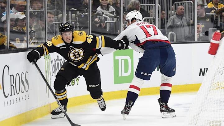 Dylan Strome, Washington Capitals Mandatory Credit: Bob DeChiara-Imagn Images