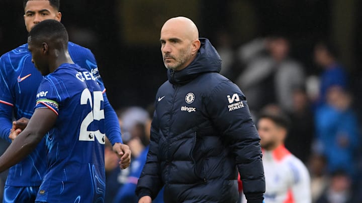 One of Maresca's (right) biggest tests so far as Chelsea head coach awaits.
