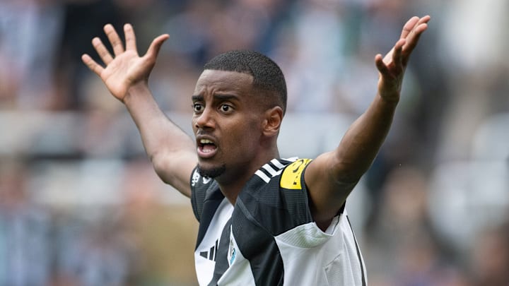 Alexander Isak is linked with a move away from Newcastle