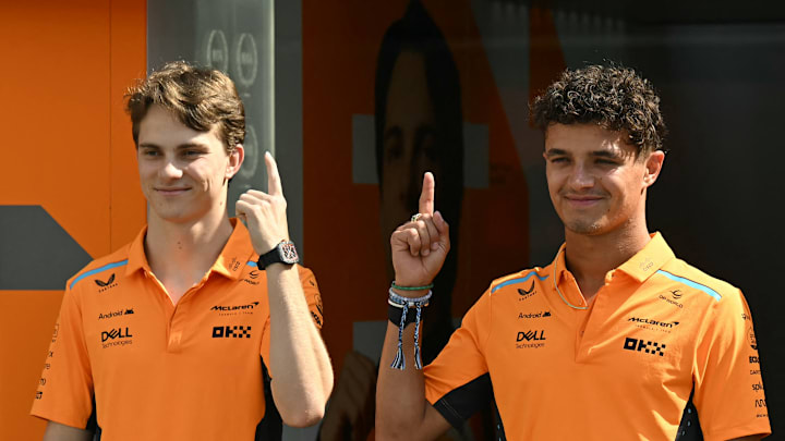Oscar Piastri, Lando Norris, McLaren, Formula 1