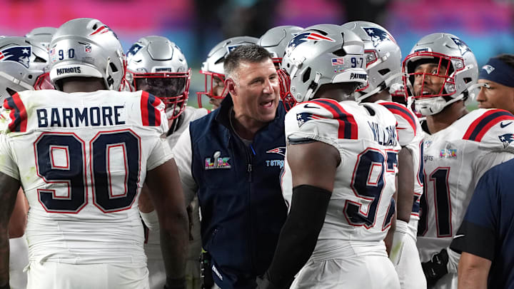 Mike Vrabel offered encouraging messages to each of his players after the Patriots’ Super Bowl loss.