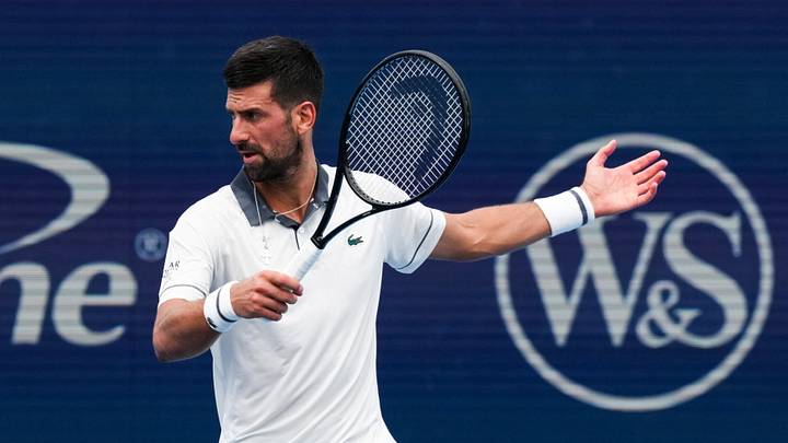 Novak Djokovic was knocked out in the first round of the U.S. Open on Sunday. Novak Djokovic was knocked out in the first round of the U.S. Open on Sunday.