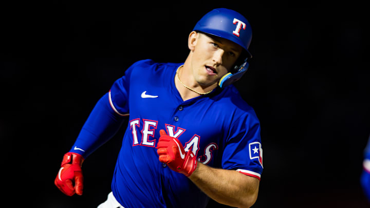 Texas Rangers outfielder Wyatt Langford
