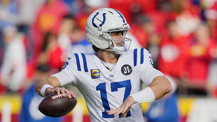 Indianapolis Colts quarterback Daniel Jones.