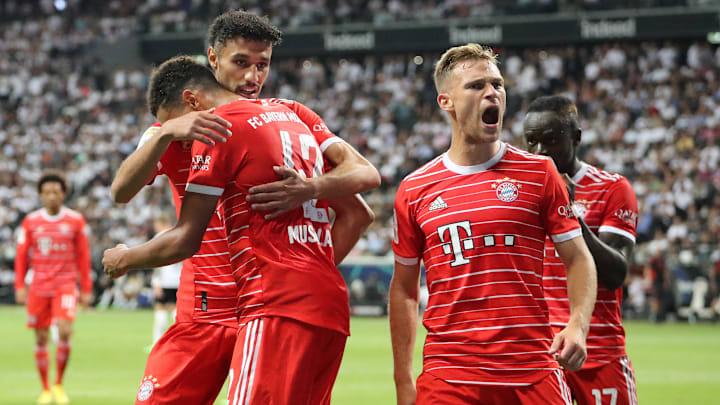 Die Bayern fegten Eintracht Frankfurt mit 6:1 vom Platz
