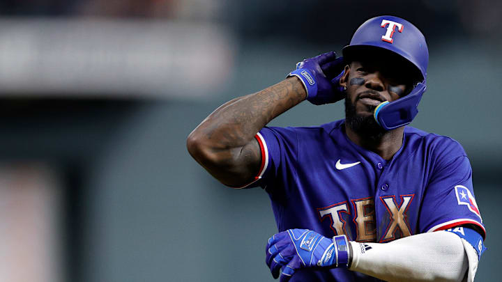 Adolis García ha sido clave para Texas en los playoffs