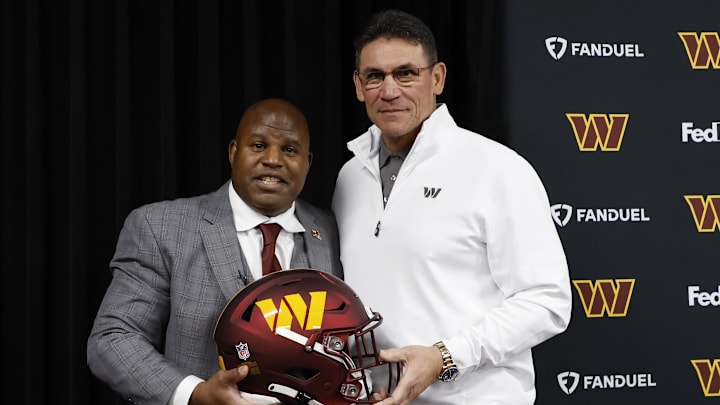 Eric Bieniemy and Ron Rivera