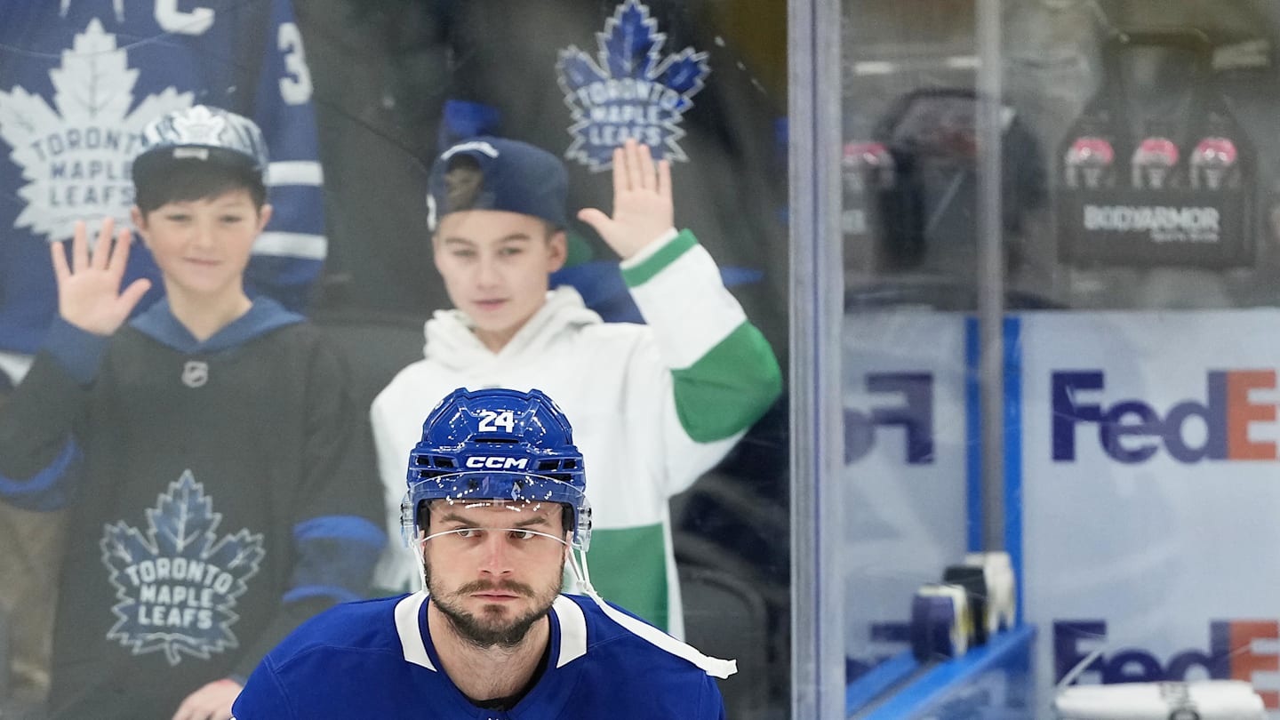 Scott Laughton is off to the roughest start imaginable with the Maple Leafs