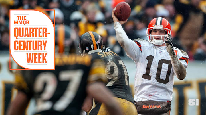 Kelly Holcomb had one career playoff start, and it was a wild one between the Browns and Steelers.