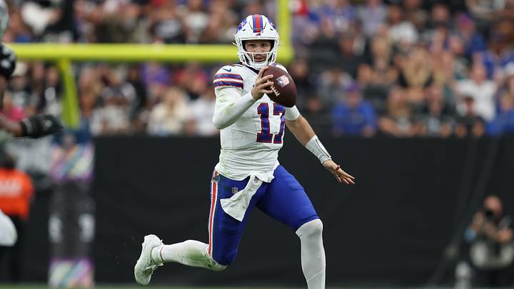 Buffalo Bills quarterback Josh Allen is a great prop target in Week 8.