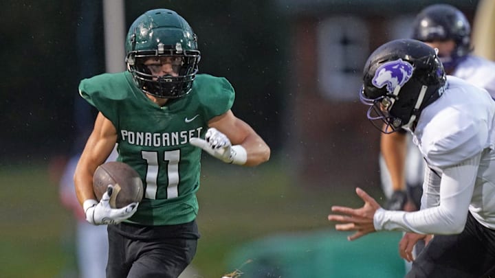 Kaleb Rock, Ponaganset football