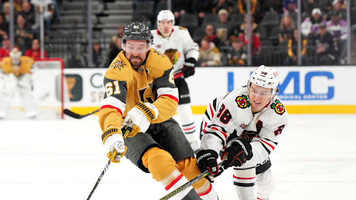 Chicago Blackhawks v Vegas Golden Knights
