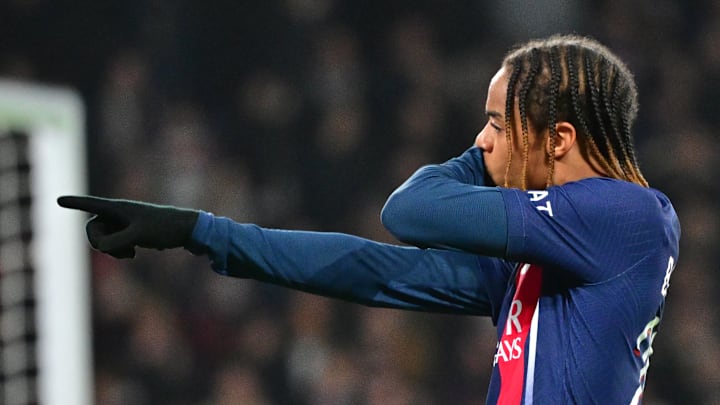 Bradley Barcola finally scored his first goal for PSG