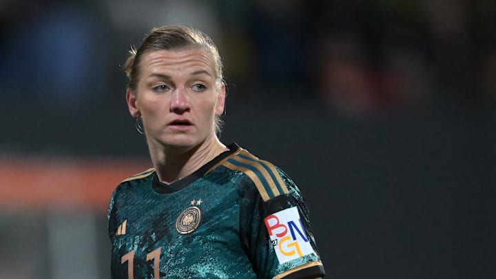 Alexandra Popp, meilleur buteuse en activité de la sélection allemande avec 61 buts 