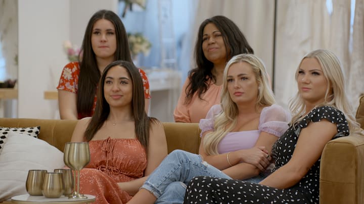 Love is Blind. (L to R) Bliss, Micah in episode 410 of Love is Blind. Cr. Courtesy of Netflix © 2023
