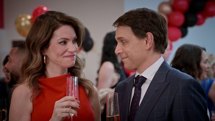 Cobra Kai. (L to R) Courtney Henggeler as Amanda LaRusso, Ralph Macchio as Daniel LaRusso in Cobra Kai. Cr. Courtesy of Netflix © 2025