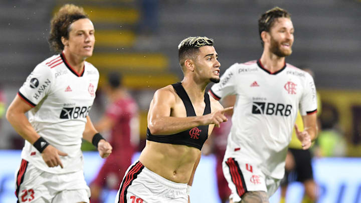 Andreas Pereira colocou o Flamengo em vantagem na luta pelo tri