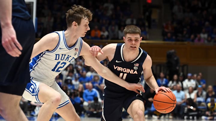 Mar 2, 2024; Durham, North Carolina, USA;  Former Duke basketball guard TJ Power