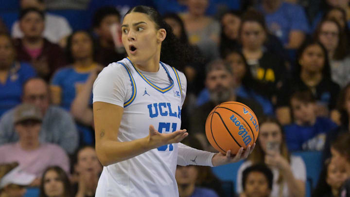 Lauren Betts and the Bruins could have the most difficult path to the Final Four of the No. 1 seeds. Lauren Betts and the Bruins could have the most difficult path to the Final Four of the No. 1 seeds.