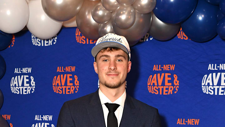 Cooper Flagg Celebrates His Number 1 NBA Draft Pick At Dave & Buster's