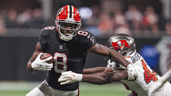 Atlanta Falcons tight end Kyle Pitts Atlanta Falcons tight end Kyle Pitts