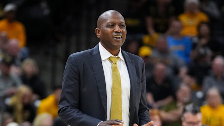 Feb 18, 2026; Columbia, Missouri, USA; Missouri Tigers head coach Dennis Gates reacts to play against the Vanderbilt Commodores during the second half of the game at Mizzou Arena. Mandatory Credit: Denny Medley-Imagn Images Feb 18, 2026; Columbia, Missouri, USA; Missouri Tigers head coach Dennis Gates reacts to play against the Vanderbilt Commodores during the second half of the game at Mizzou Arena. Mandatory Credit: Denny Medley-Imagn Images