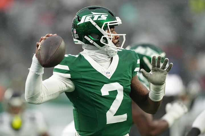 New York Jets quarterback Tyrod Taylor New York Jets quarterback Tyrod Taylor