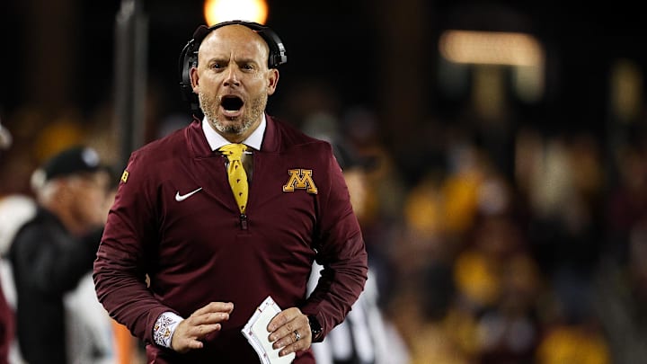 P.J. Fleck outcoached Matt Rhule Friday night in Minneapolis, and he did it by preaching the basics all week to his team. P.J. Fleck outcoached Matt Rhule Friday night in Minneapolis, and he did it by preaching the basics all week to his team.
