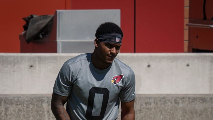 Cornerback Will Johnson during the Cardinals rookie minicamp