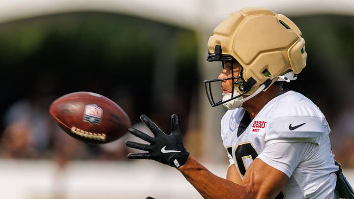 New Orleans Saints wide receiver Bryce Lance New Orleans Saints wide receiver Bryce Lance