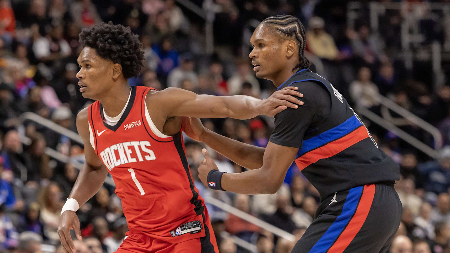 Rockets' Amen Thompson Has Final Troll Over Brother, Pistons' Ausar Thompson