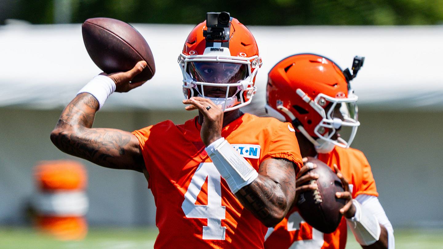 Deshaun Watson's Rough Start at Training Camp Is Truly Concerning for the Browns