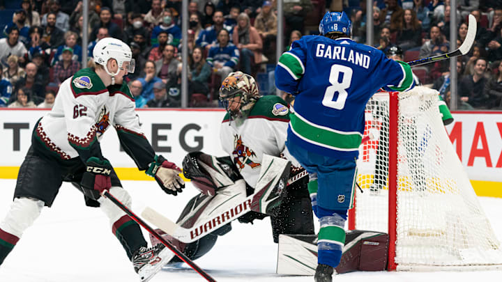 Arizona Coyotes v Vancouver Canucks